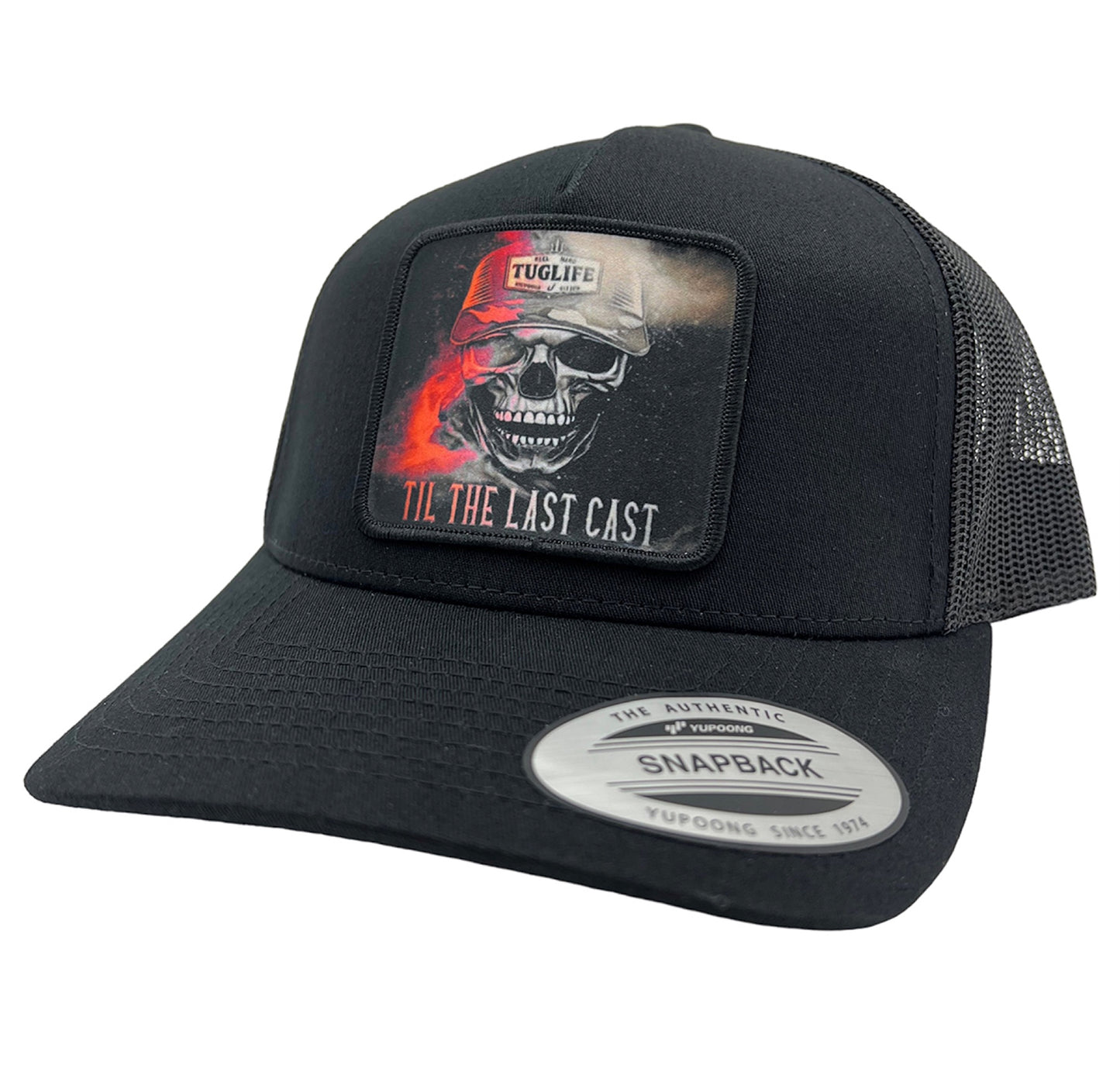 Til the last cast trucker snapback